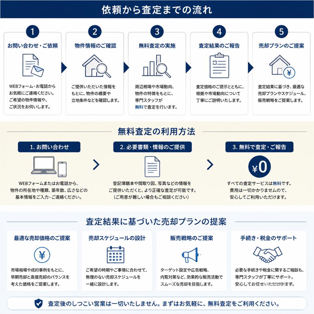 無料査定で納得の価格を