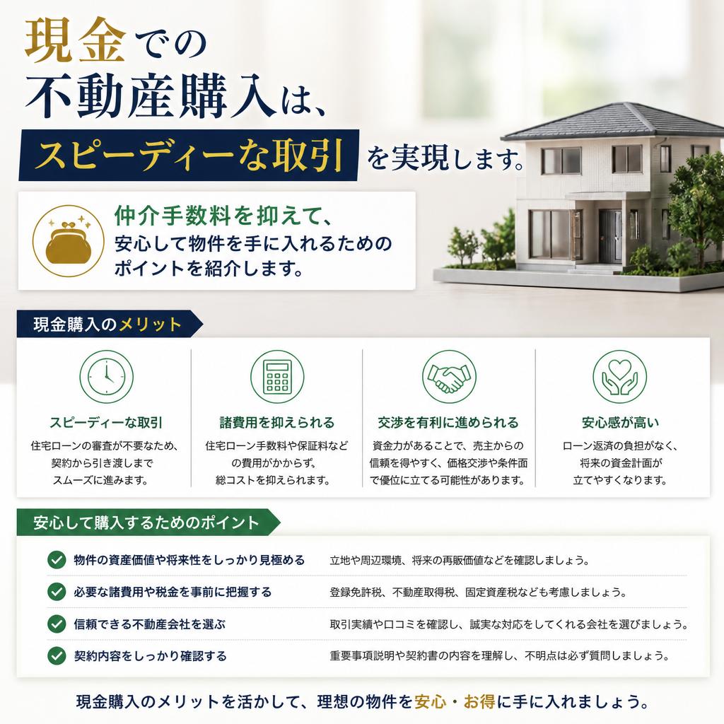 現金購入のメリット