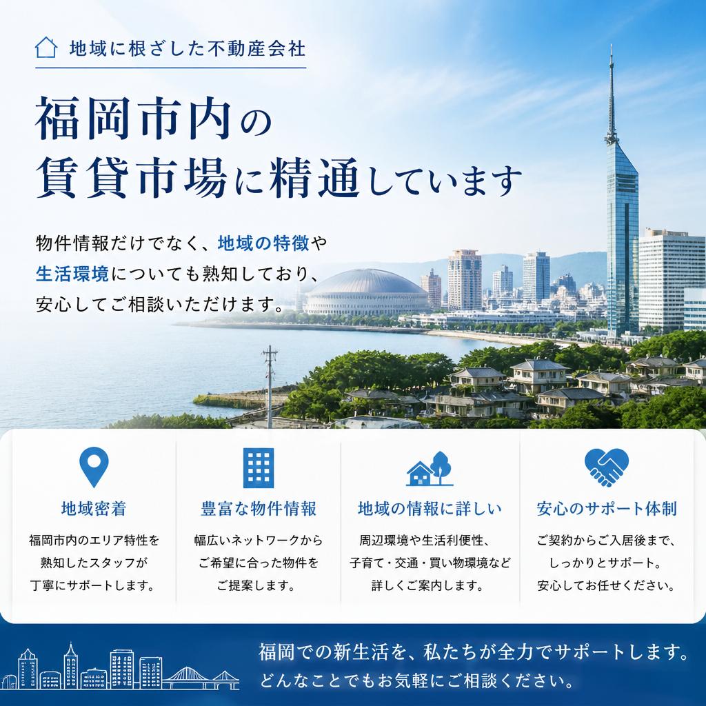 地域密着型の安心サポート