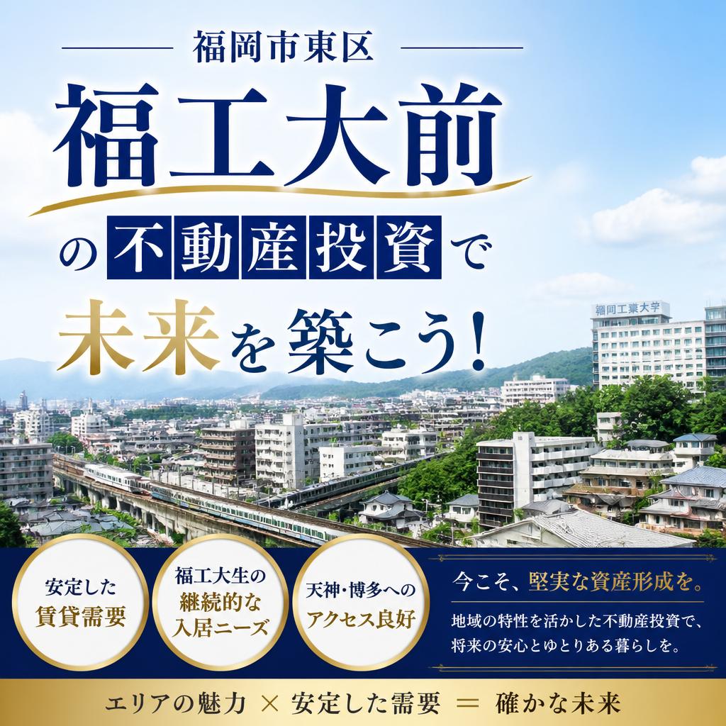 福岡市東区福工大前の不動産投資で未来を築こう！