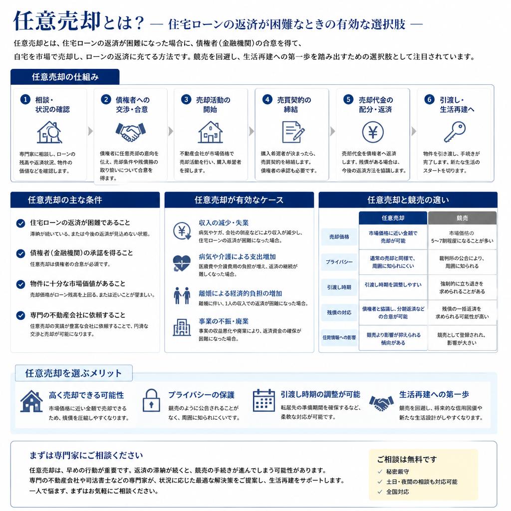 任意売却の選択肢