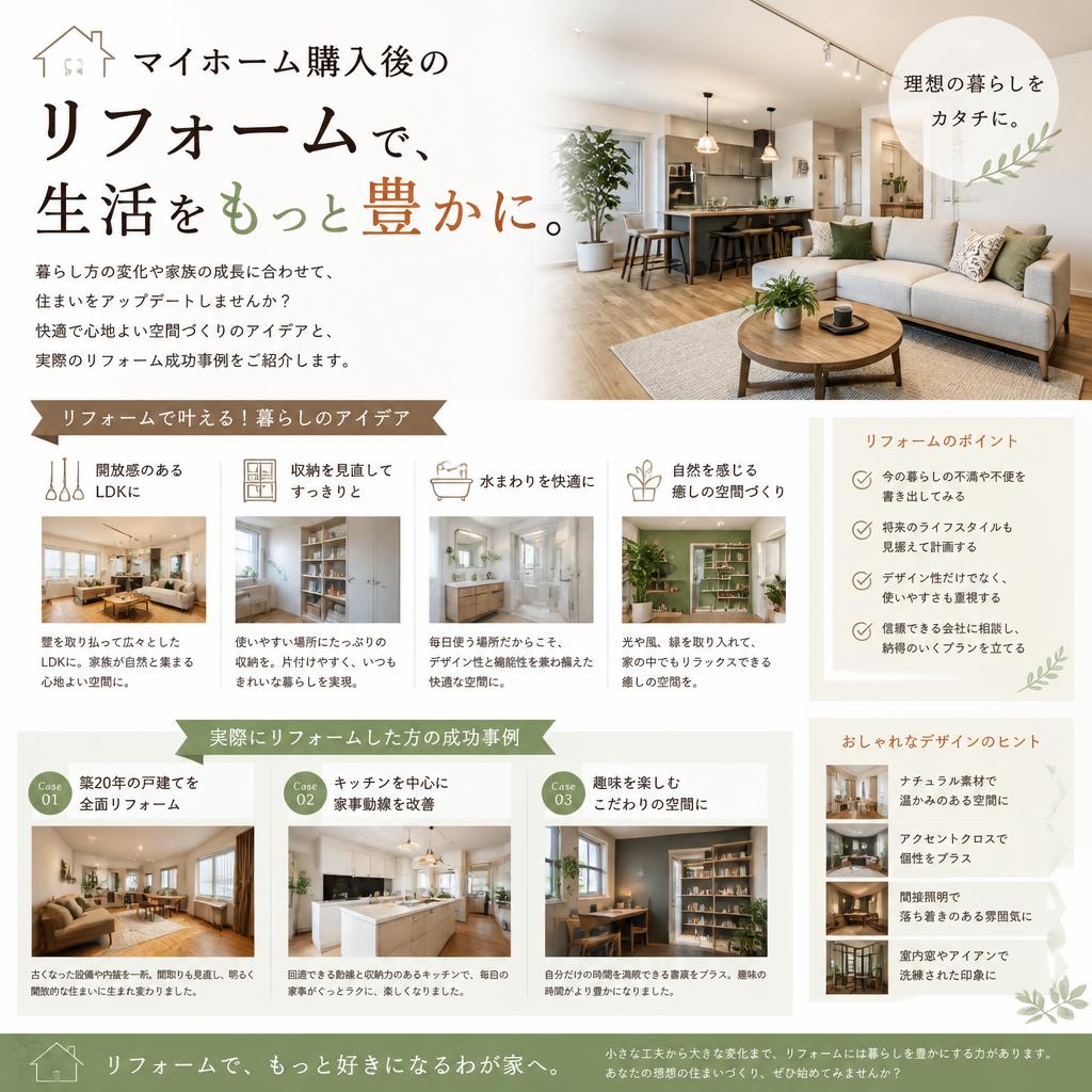 理想のリフォームアイデア